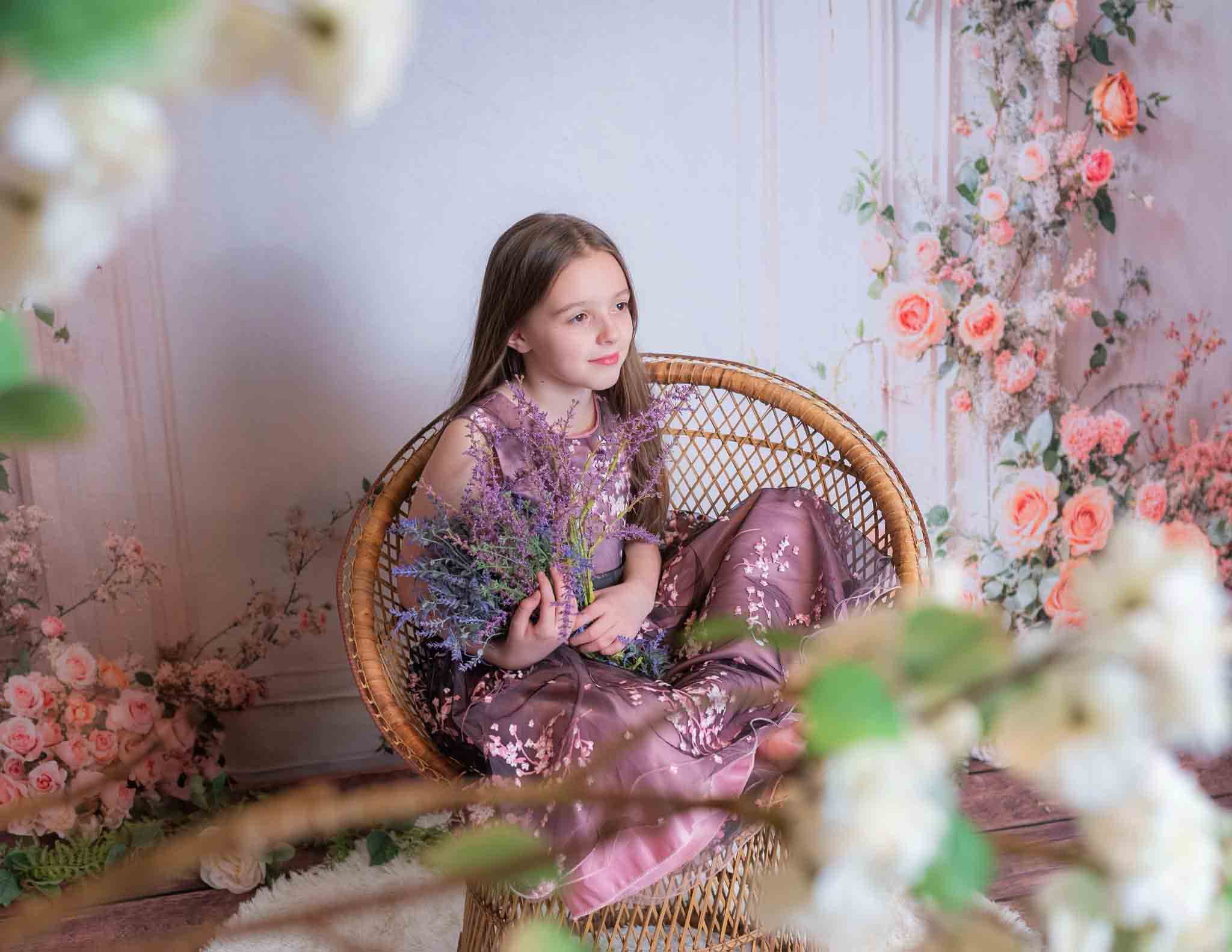 Spring Bruidsboeket Witte Boogmuur Foto Achtergrond Ontworpen door Emetselch