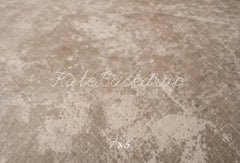 Kate Abstract Light Brown Beige Floor Printed Portrait Headshot Backdrop Designed by Kate Image