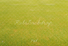 Kate Light Green Grass Floor Printed Backdrop Designed by Kate Image