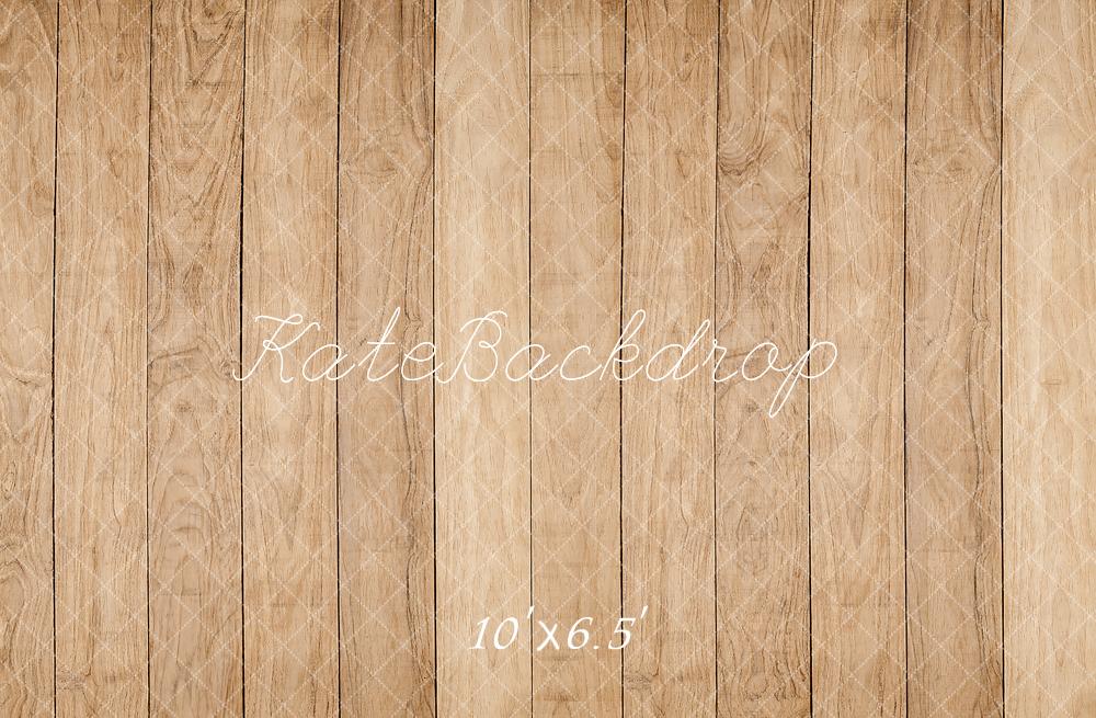 Kate Light Brown Wooden Floor Backdrop Designed by Kate Image