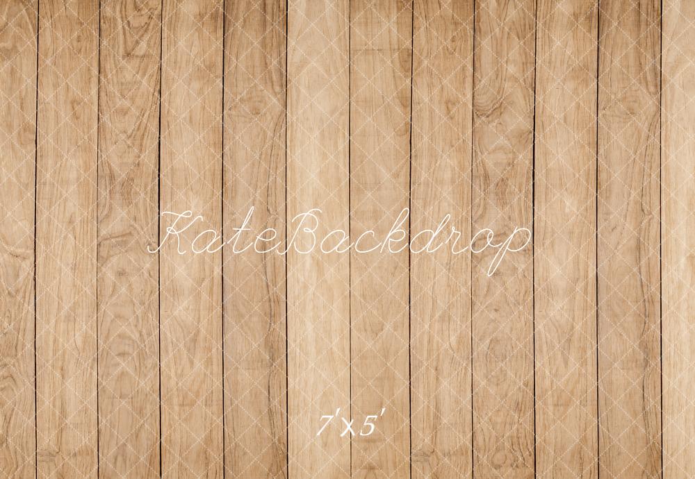 Kate Light Brown Wooden Floor Backdrop Designed by Kate Image