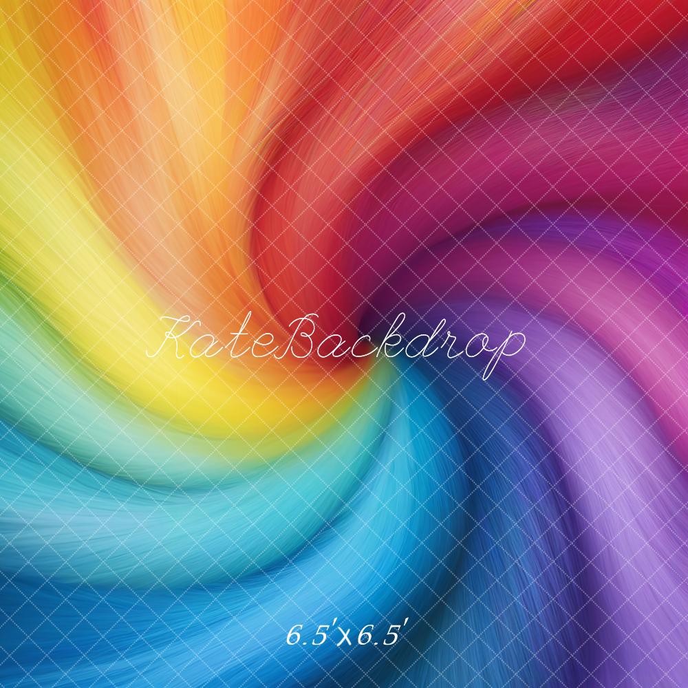 Kate Fantasy Cartoon Fine Art Colorful Line Backdrop Designed by GQ