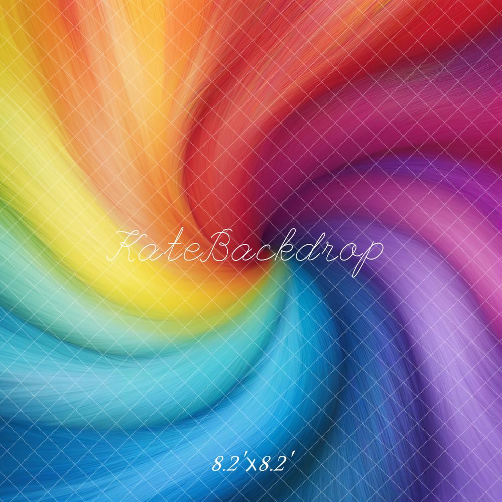 Kate Fantasy Cartoon Fine Art Colorful Line Backdrop Designed by GQ