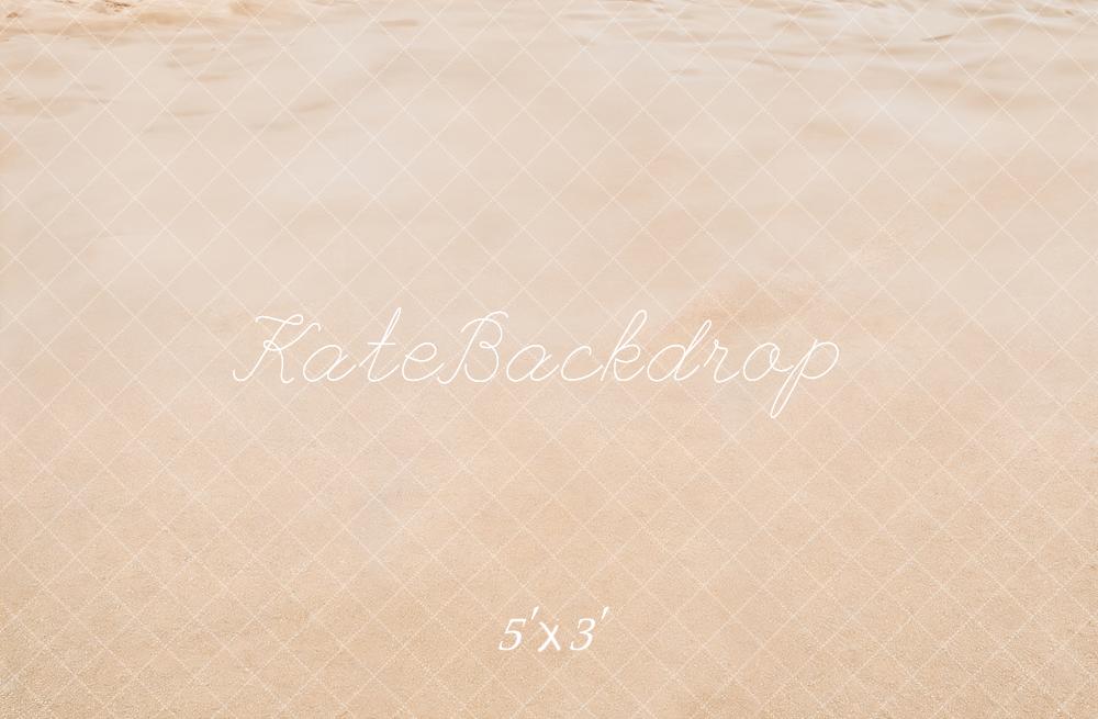 Kate Summer Beige Beach Floor Backdrop Designed by Kate Image