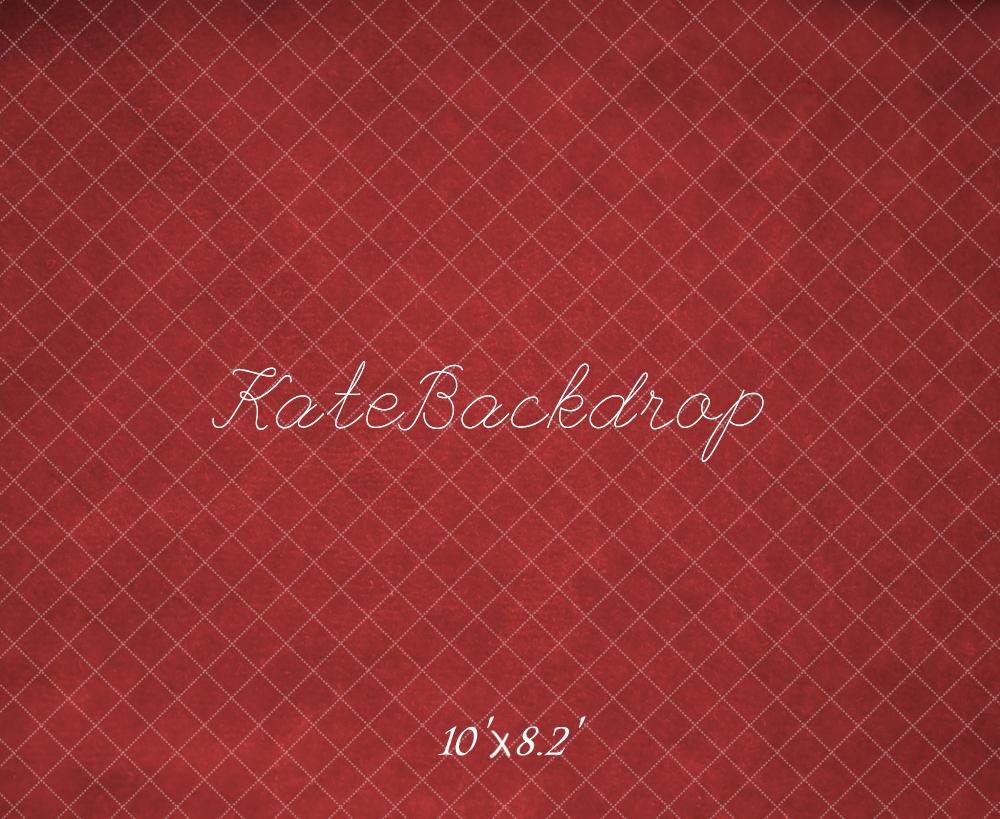 Kate Dark Red Blanket Floor Backdrop Designed by Kate Image