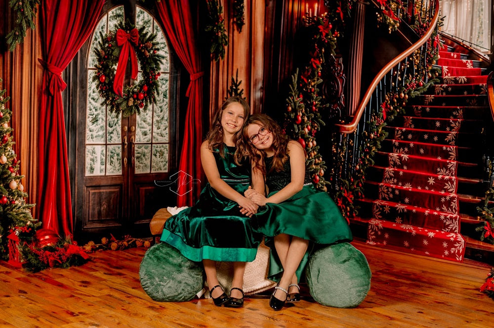 Kate Christmas Tree Arch Vintage Stairs Room Set