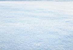 Kate Winter White Snowland Floor Printed Backdrop Designed by Kate Image