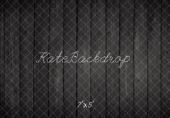 Kate Dark Gray Wooden Floor Printed Backdrop Designed by Kate Image