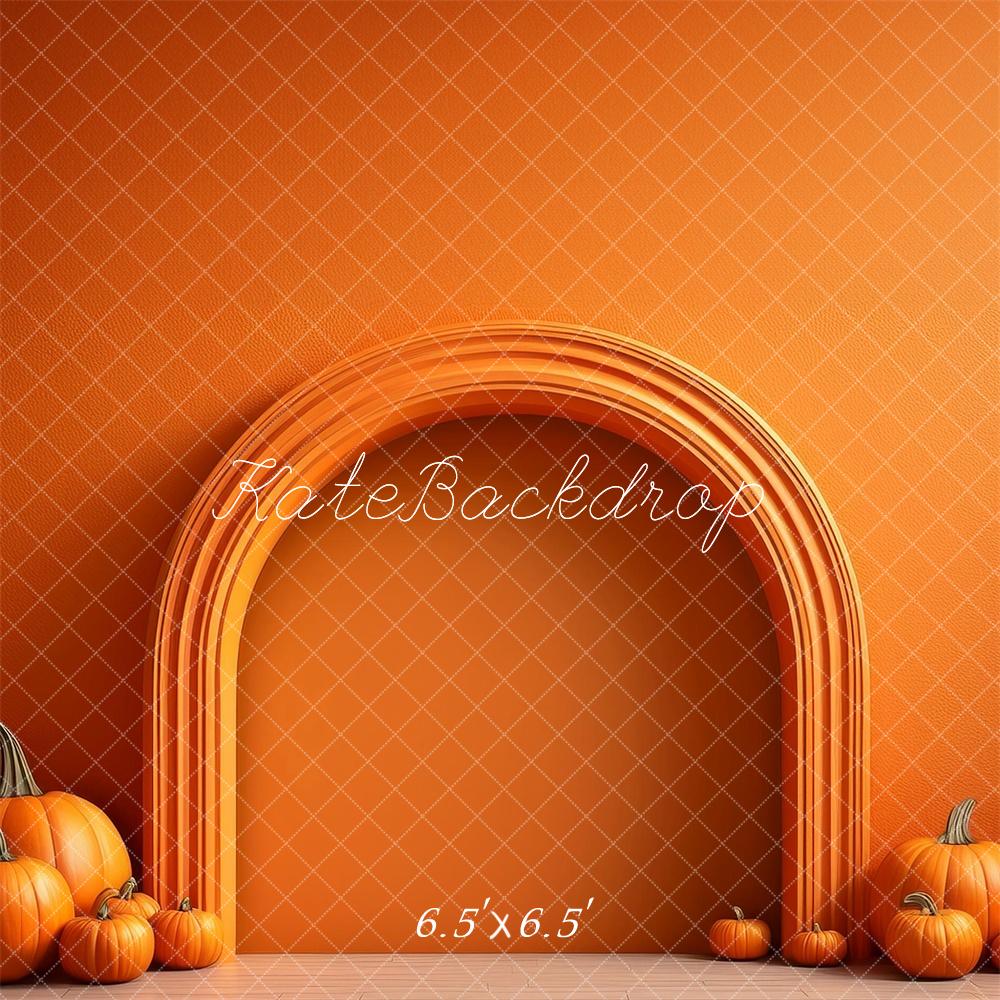 Kate Fine Art Arch Pumpkin Backdrop Designed by Megan Leigh Photography