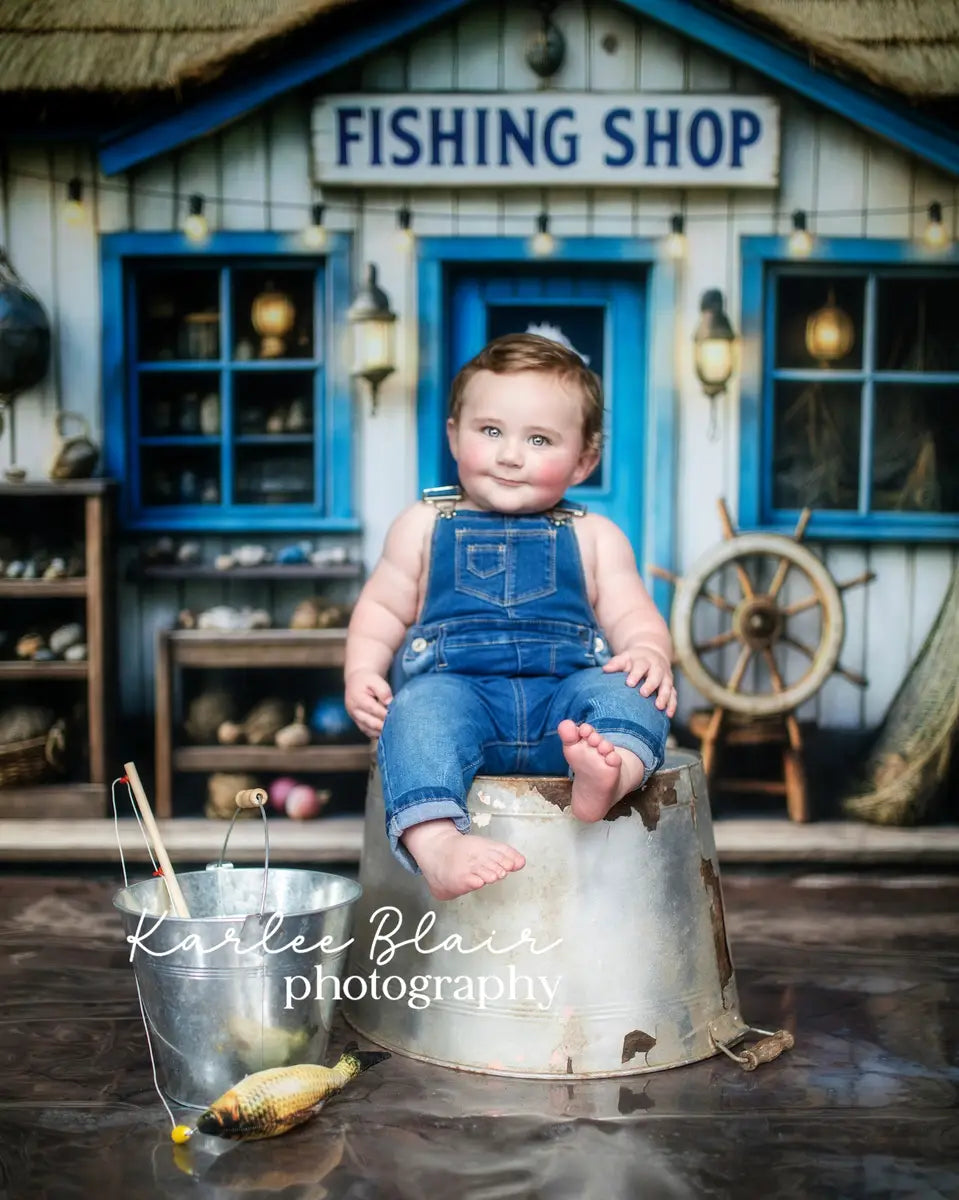 Tienda de Pesca Background Náutico Diseñado por Ashley Paul