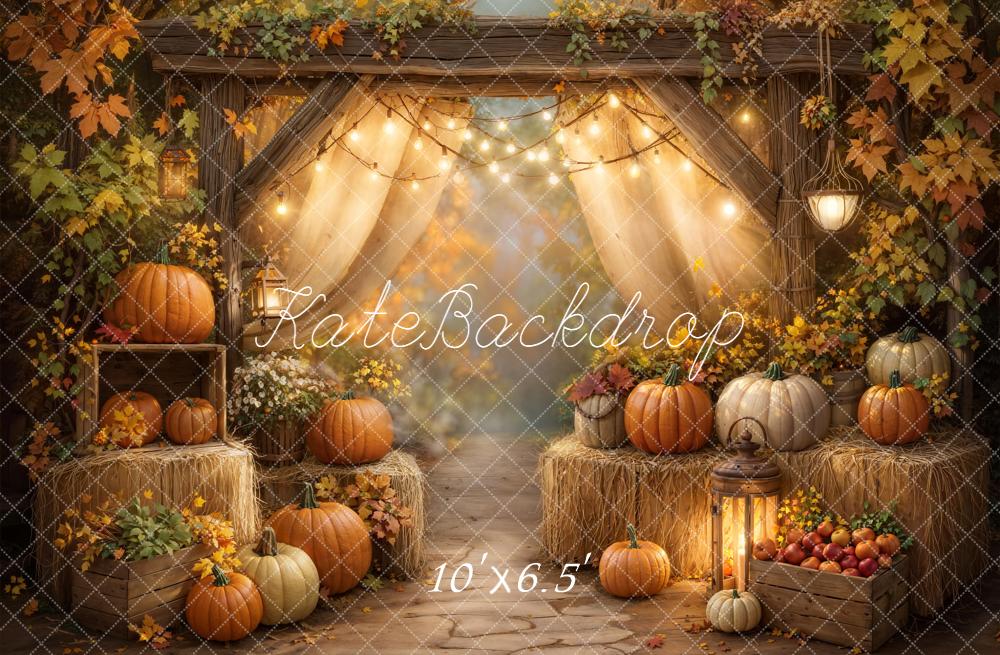 Kate Fall Combination Printed Backdrops for Photography( 4 Backdrops in Total)