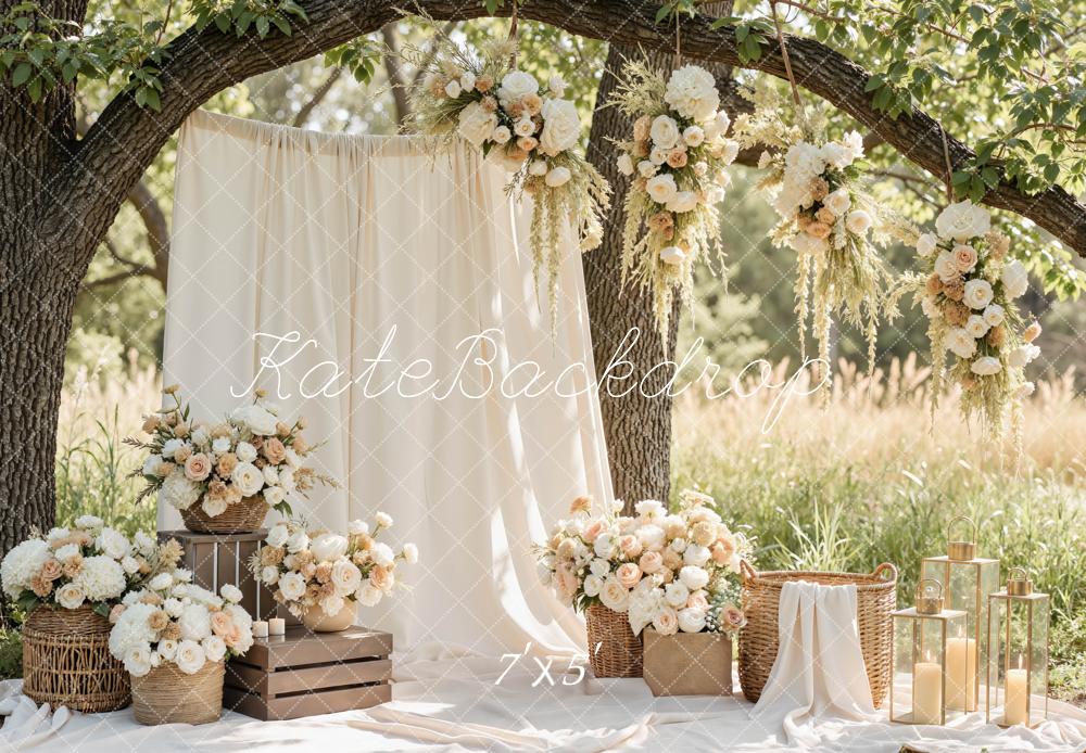 Kate Spring Combination Printed Backdrops for Photography( 4 Backdrops in Total)