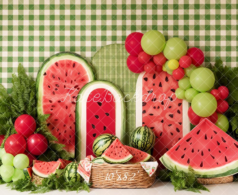 Kate Summer Combination Printed Backdrops for Photography( 2 Backdrops & 2 Floor )