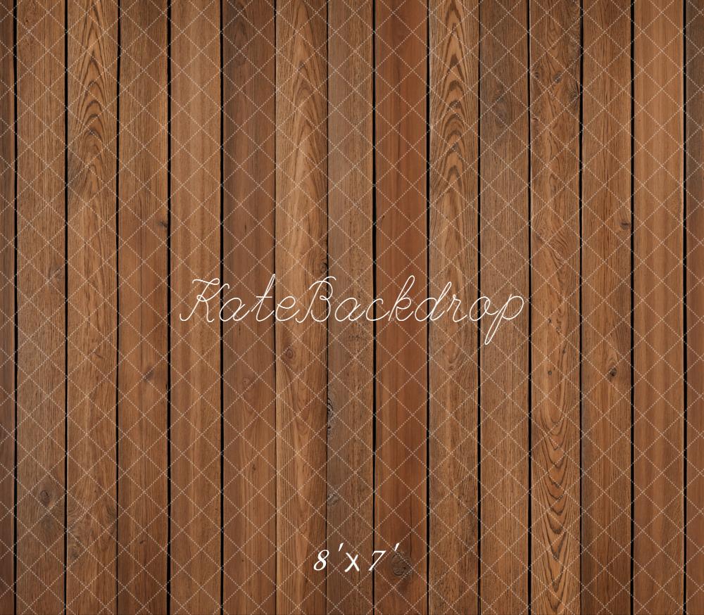 Kate Brown Wood Vinyl Backdrop