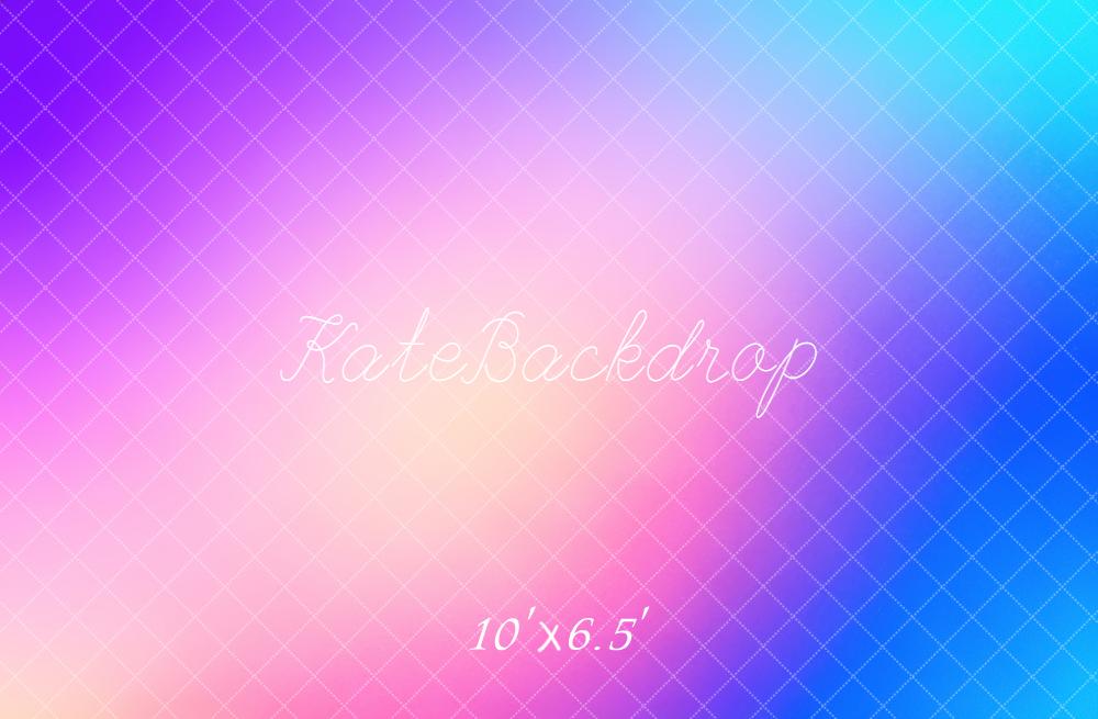 Kate Blue Purple Gradient Vinyl Backdrop