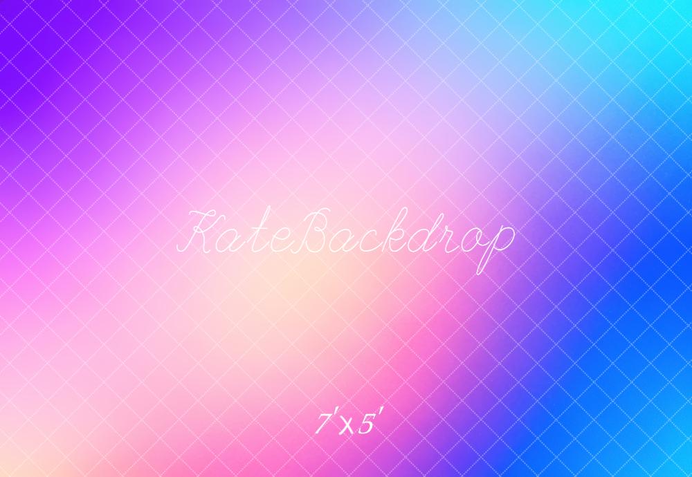 Kate Blue Purple Gradient Vinyl Backdrop