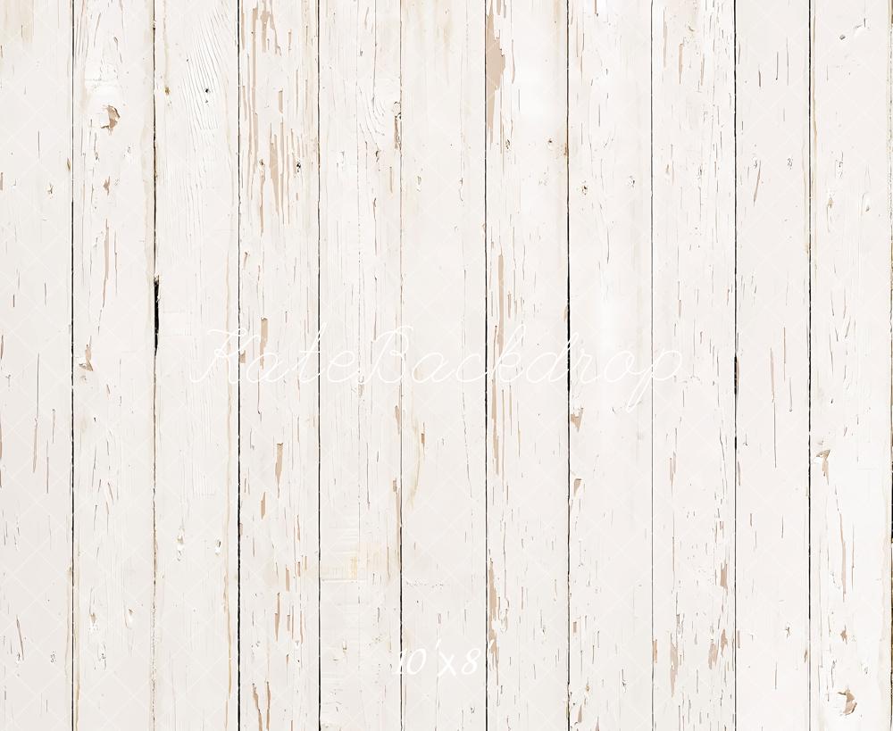Kate White Wood Floor Backdrop for Photography