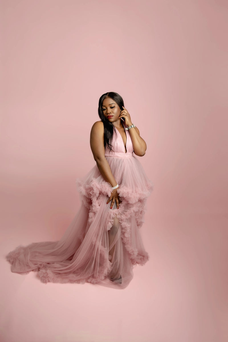 RTS Kate Baby Pink Seamless Paper Backdrop for Photography (US ONLY)