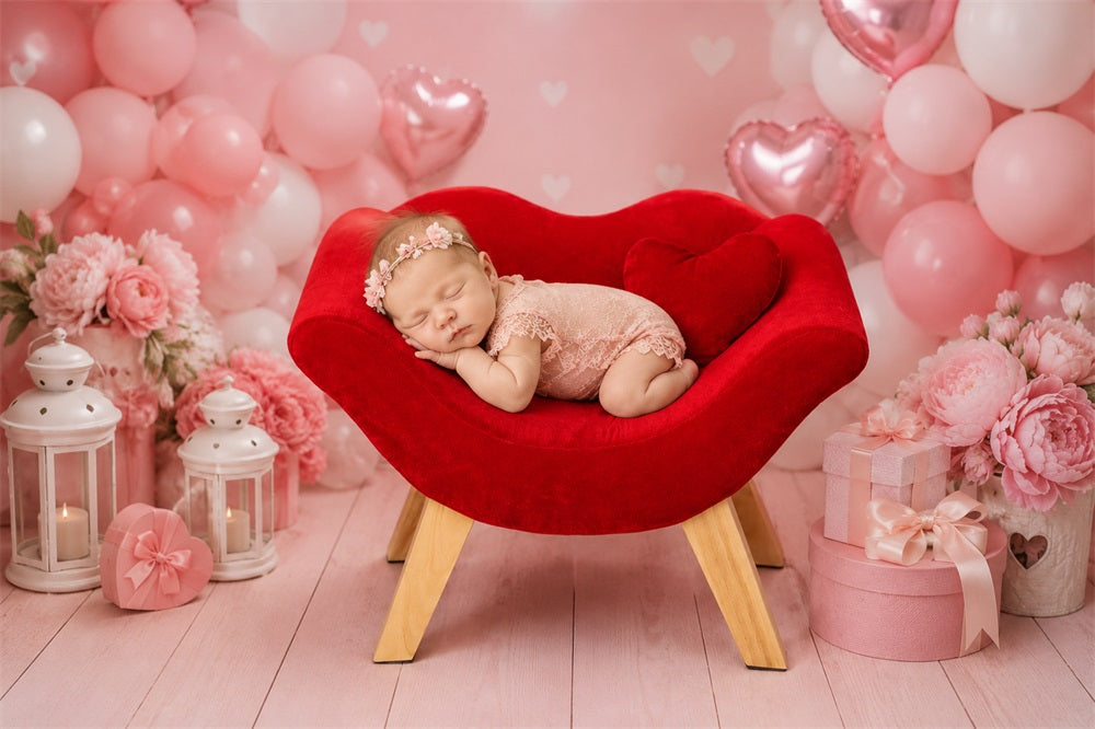(Pre-sale 15 days) Kate 'Sweetheart' Red Velvet Posing Chair | Newborn & Sitter Photo Prop