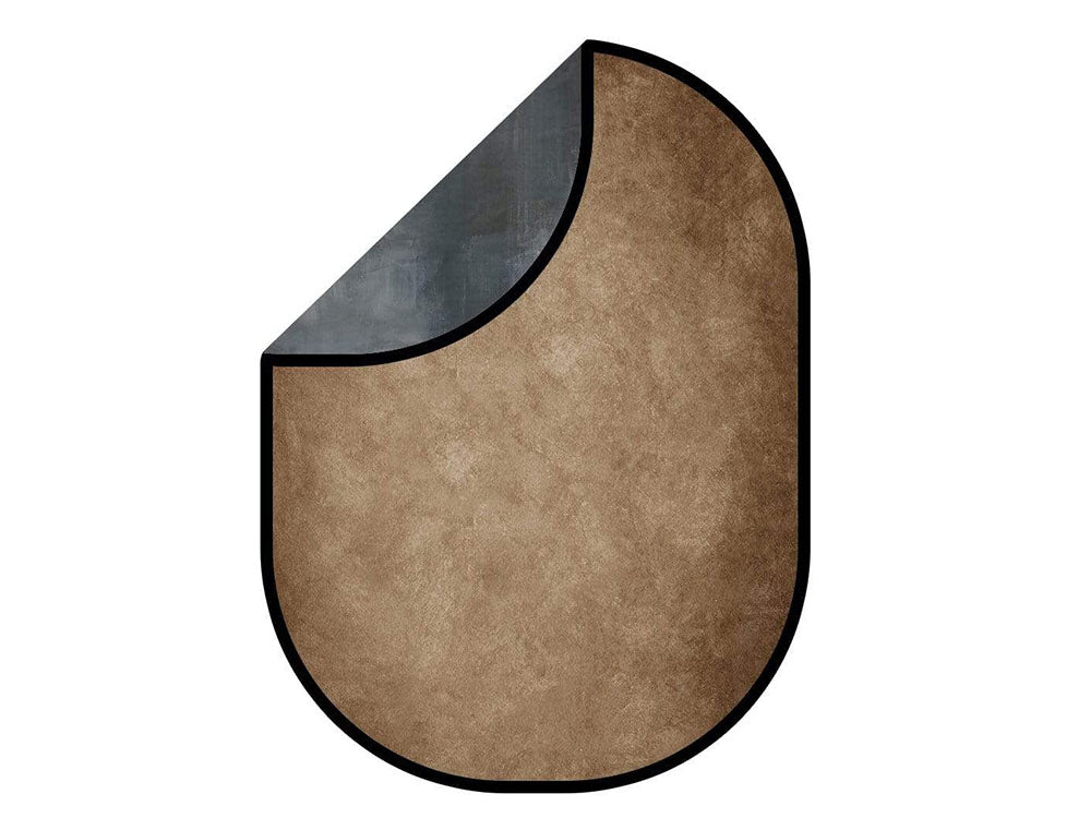 Kate Abstract Brown Texture/Abstract Gray Mixed Green Collapsible Backdrop Photography 5X6.5ft(1.5x2m)  In Stock USA - Kate Backdrop