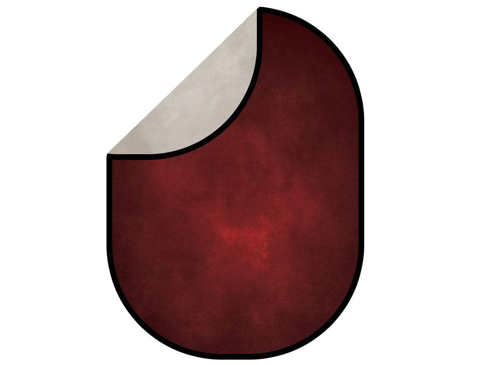 Kate Dark Red Wine / Fine Art Solid Tones Collapsible Backdrop Photography 5X6.5ft(1.5x2m) - Kate Backdrop