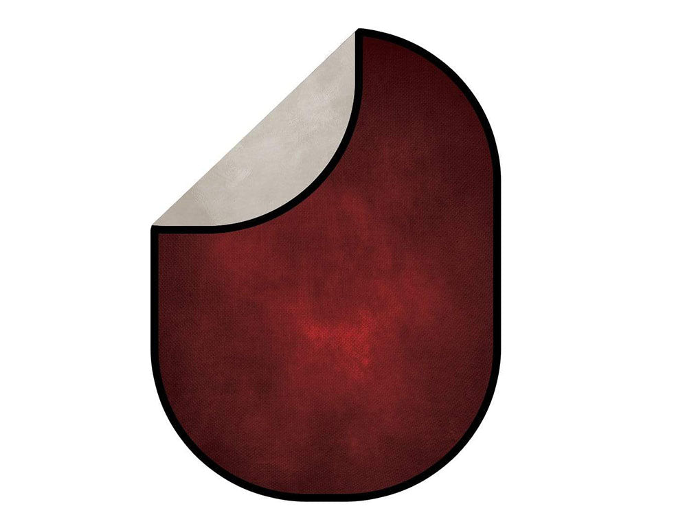 Kate Dark Red Wine Collapsible Backdrops 5X6.5ft(1.5x2m) Irene10