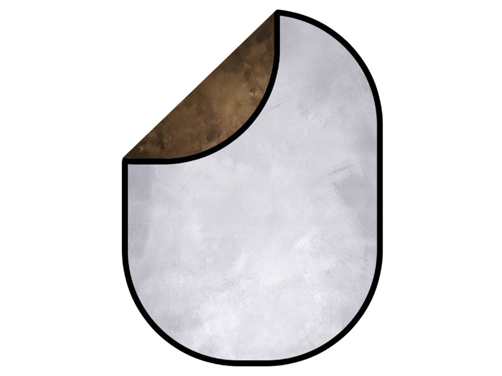 Kate Gray Abstract Texture / Brown Oil Painting Abstract texture Collapsible Backdrop Photography 5X6.5ft(1.5x2m) - Kate Backdrop