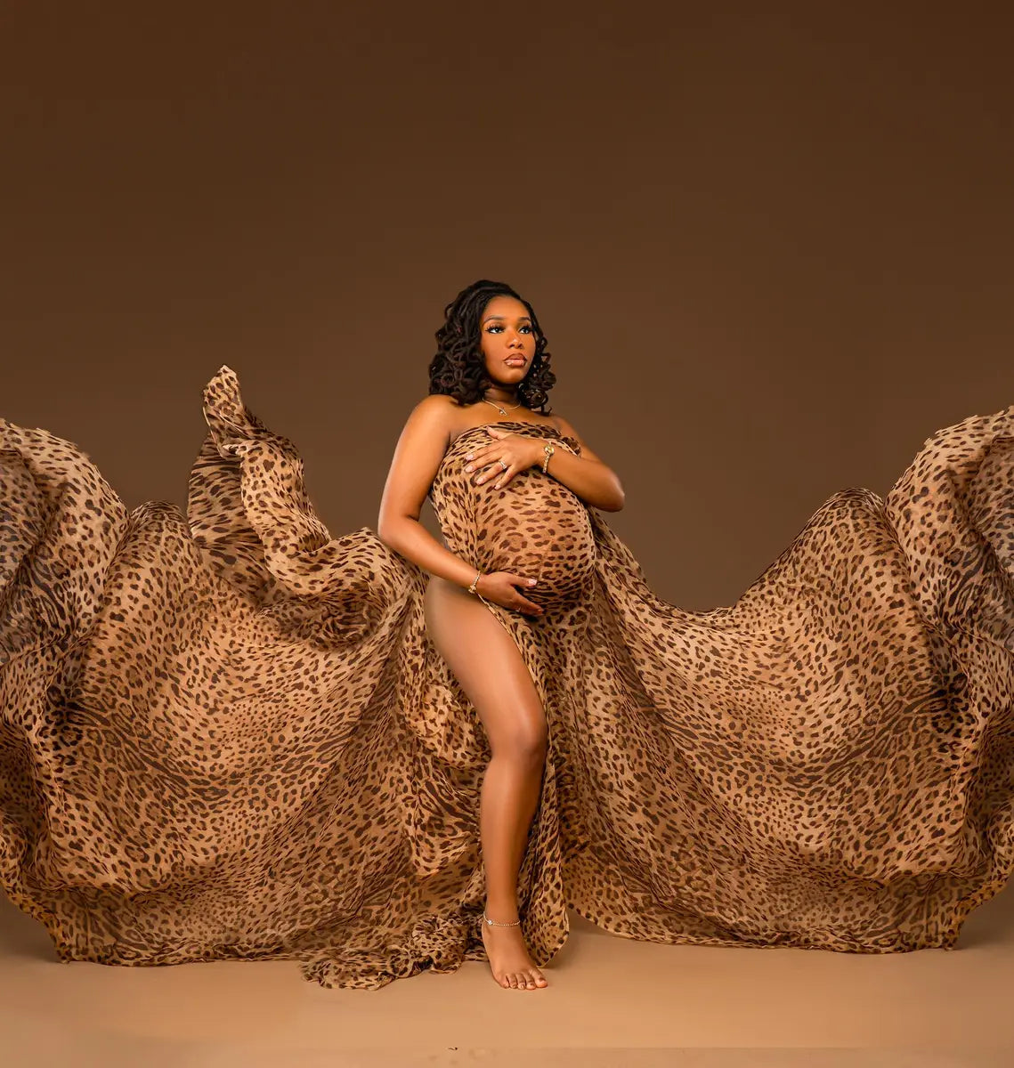 Kate Coco Brown Seamless Paper Backdrop for Photography