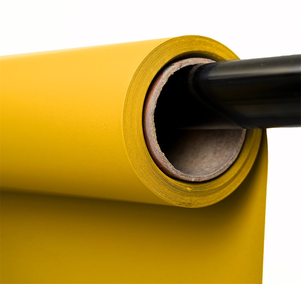 RTS Kate Forsythia Yellow Seamless Paper Backdrop for Photography (US ONLY)