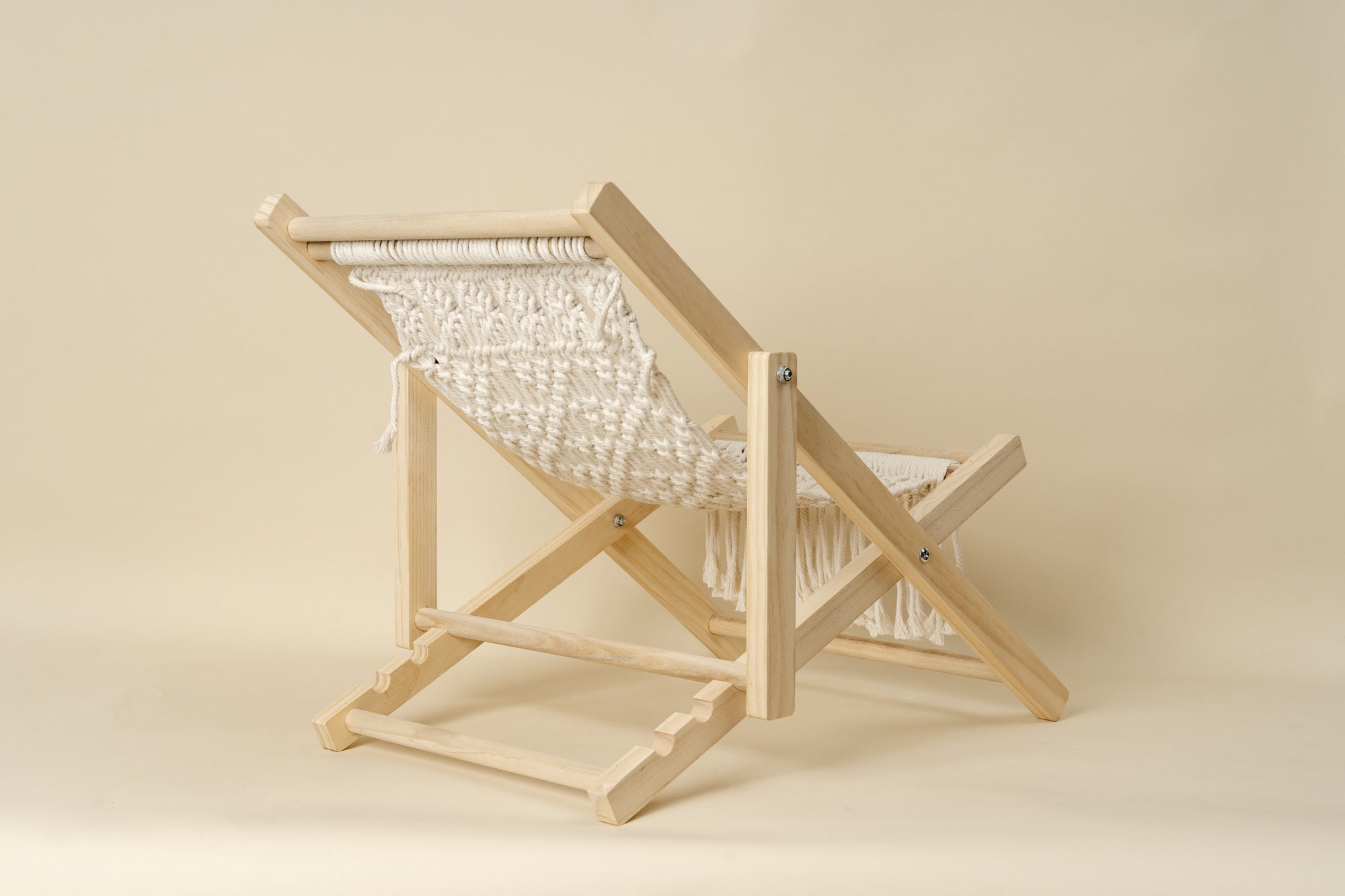 Kate Boho Wooden Folding Chair Newborn Photography Props