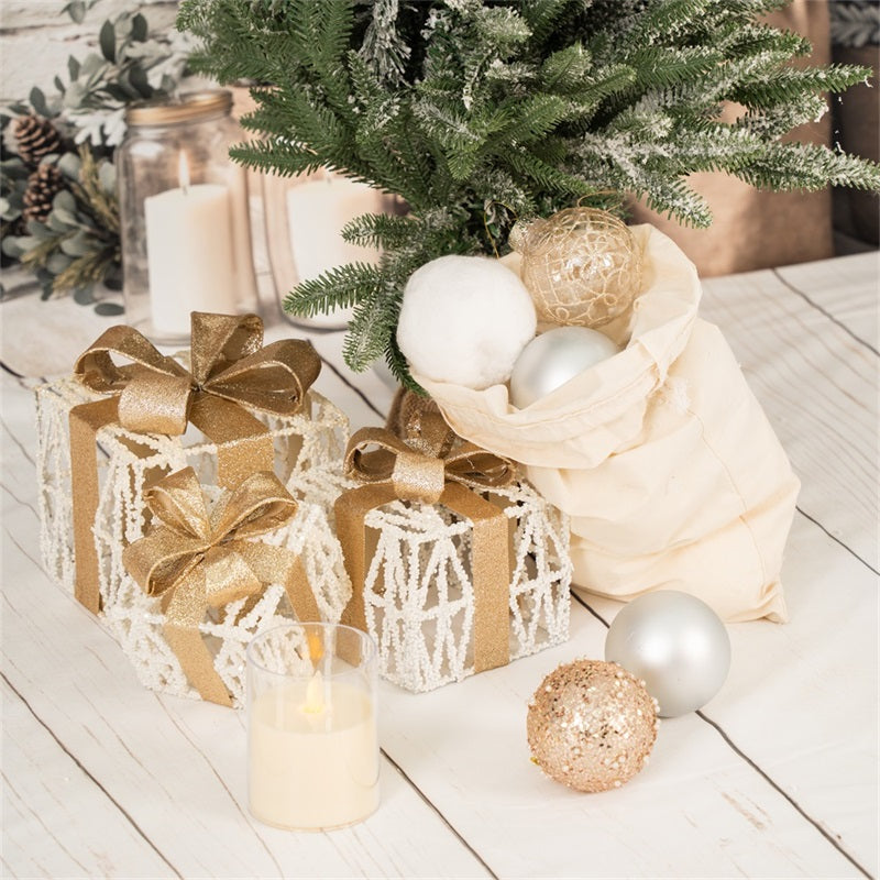 Kate Christmas Arch Garland Candles Photo Kit Photography Backdrops&Props Themed Bundle(US ONLY)