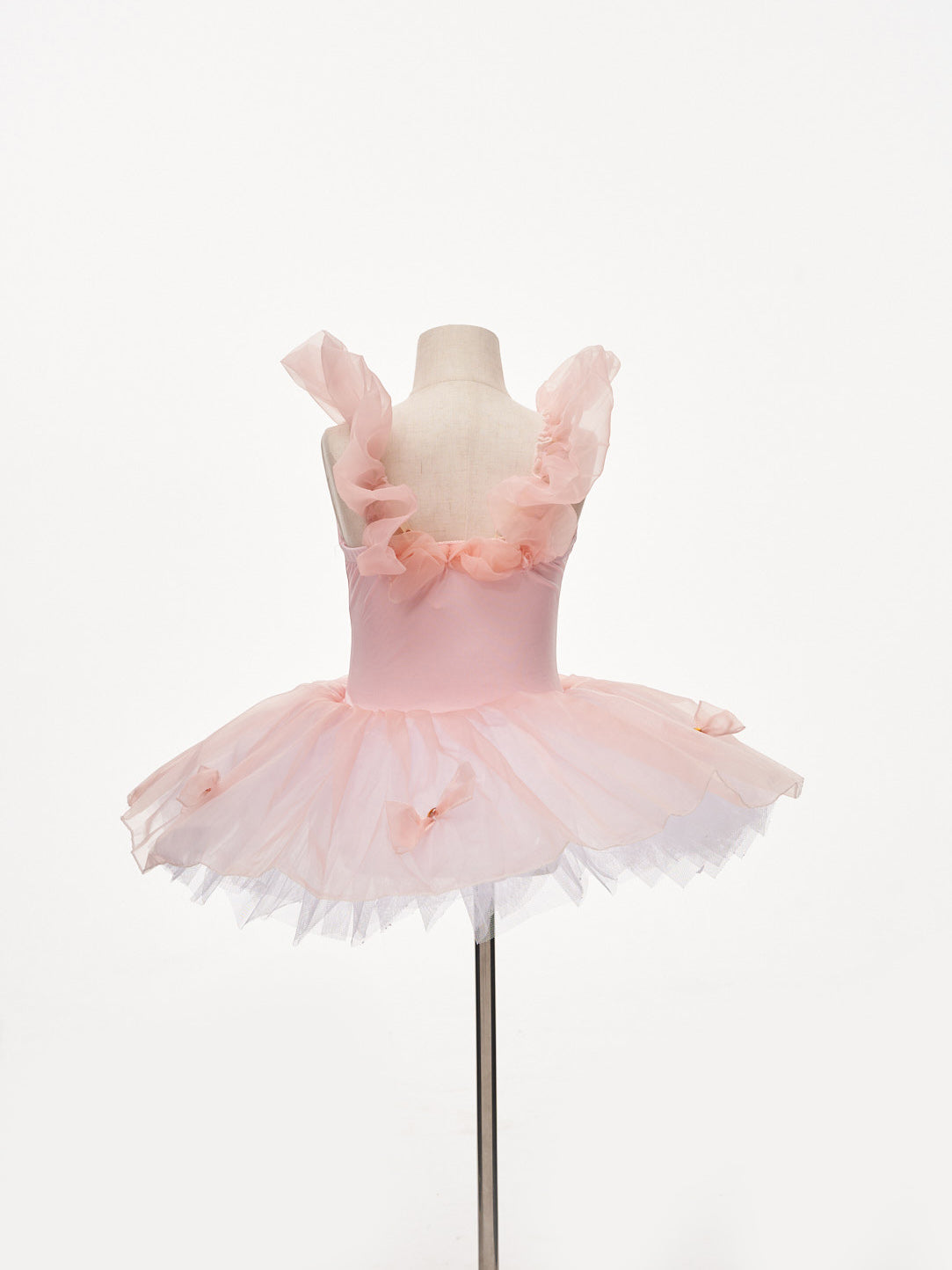 Kate Light Peachy Pink Bow Tie Sequin Ballet Kids Dress for Photography