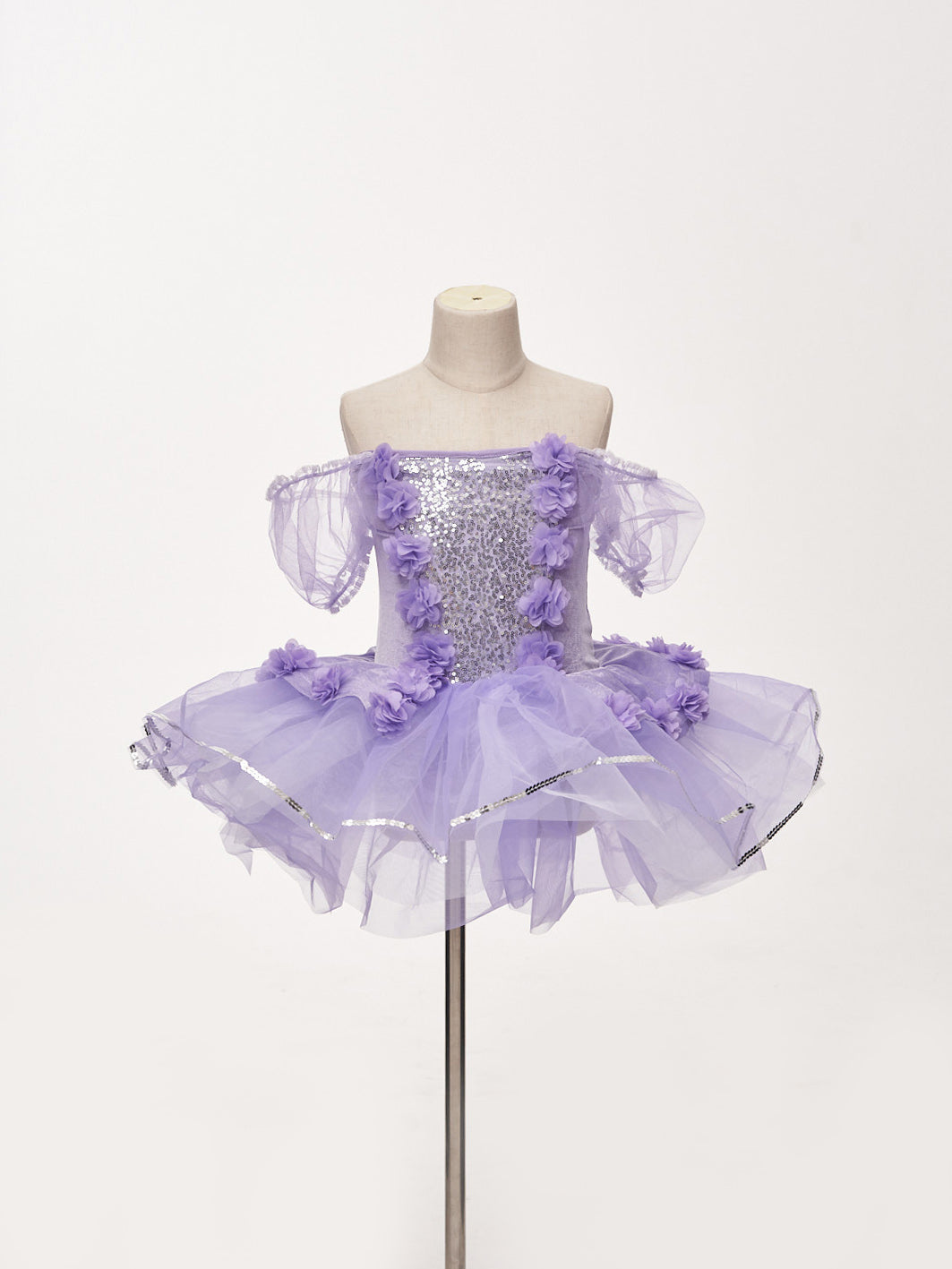 Purple Dress For Kids