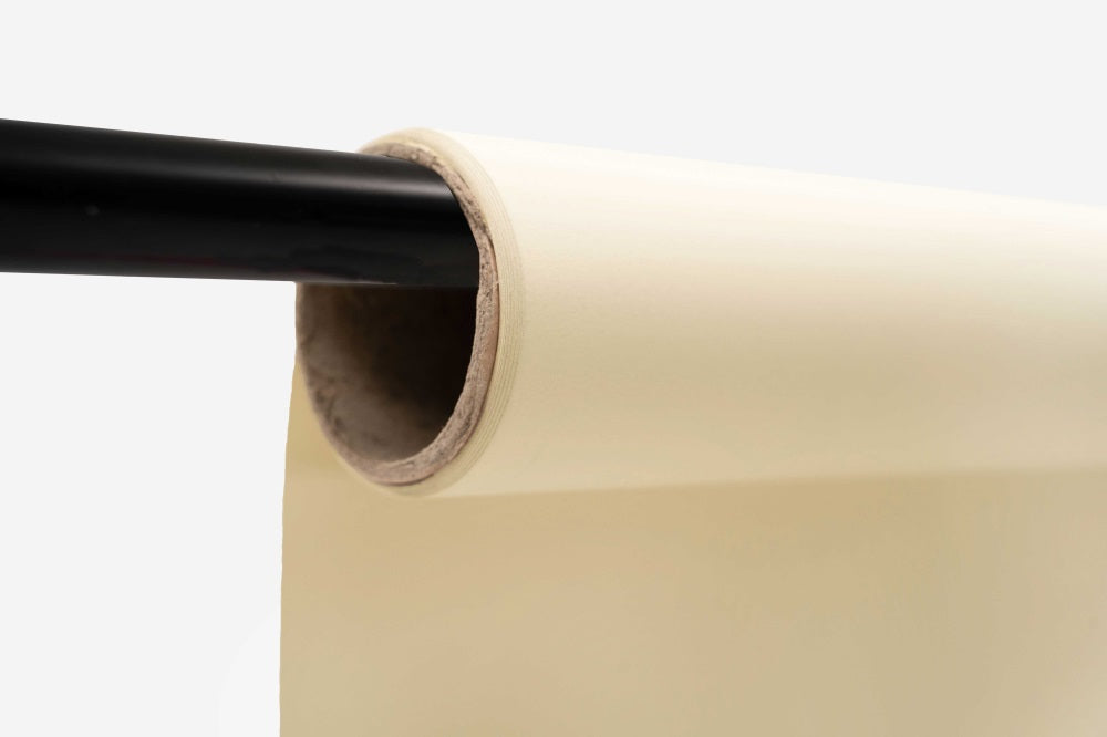 beige seamless backdrop