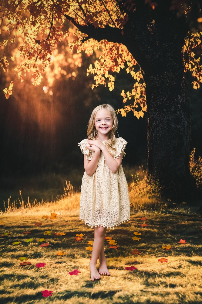 Kate Fall Park Garden Photo Kit Photography Backdrops&Props Themed Bundle