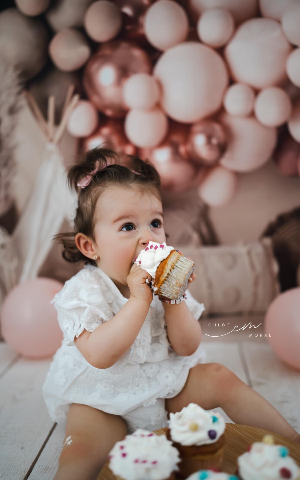 Kate Boho Balloons Tent Spring Backdrop Designed by Mandy Ringe Photography