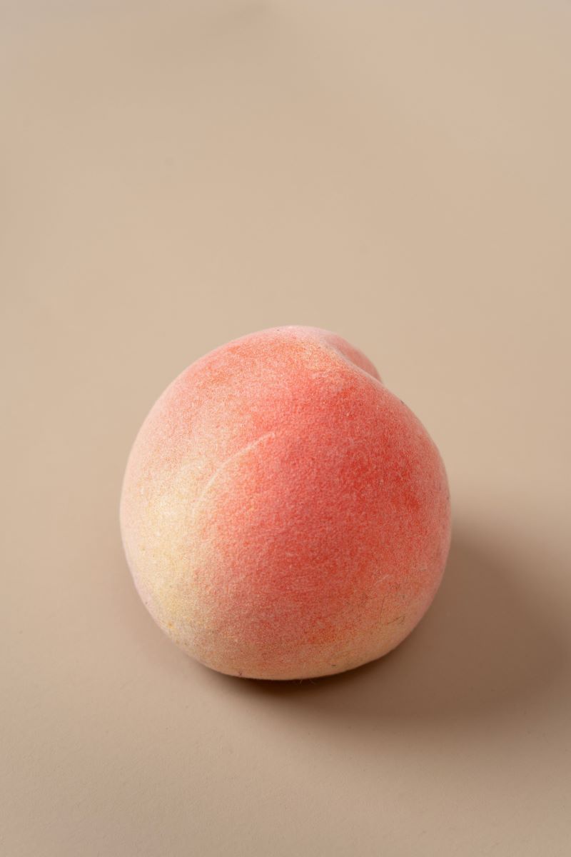 Kate Cream Seamless Paper Backdrop with peach