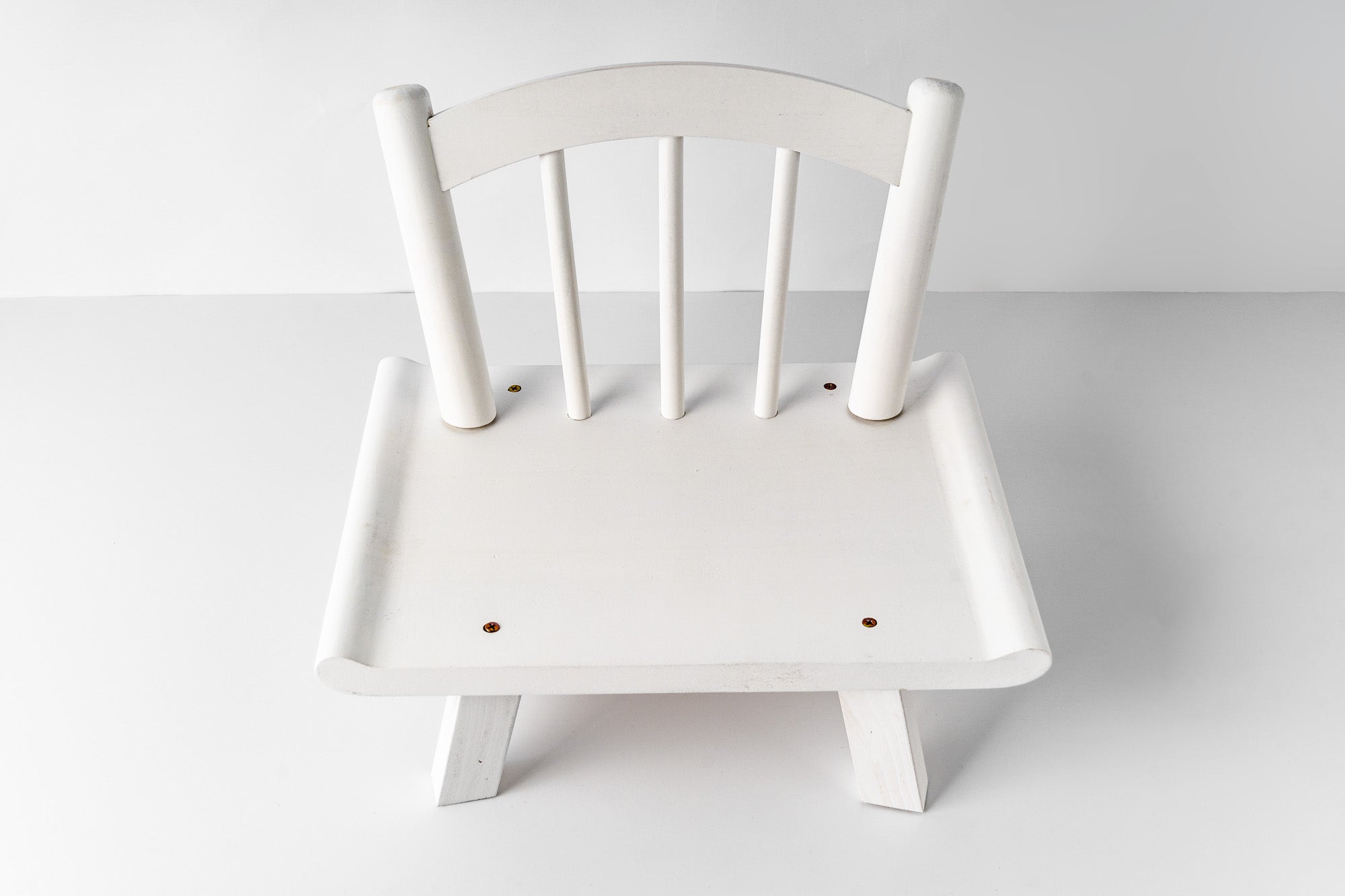 RTS Kate Newborn White Wooden Chair Photography Props