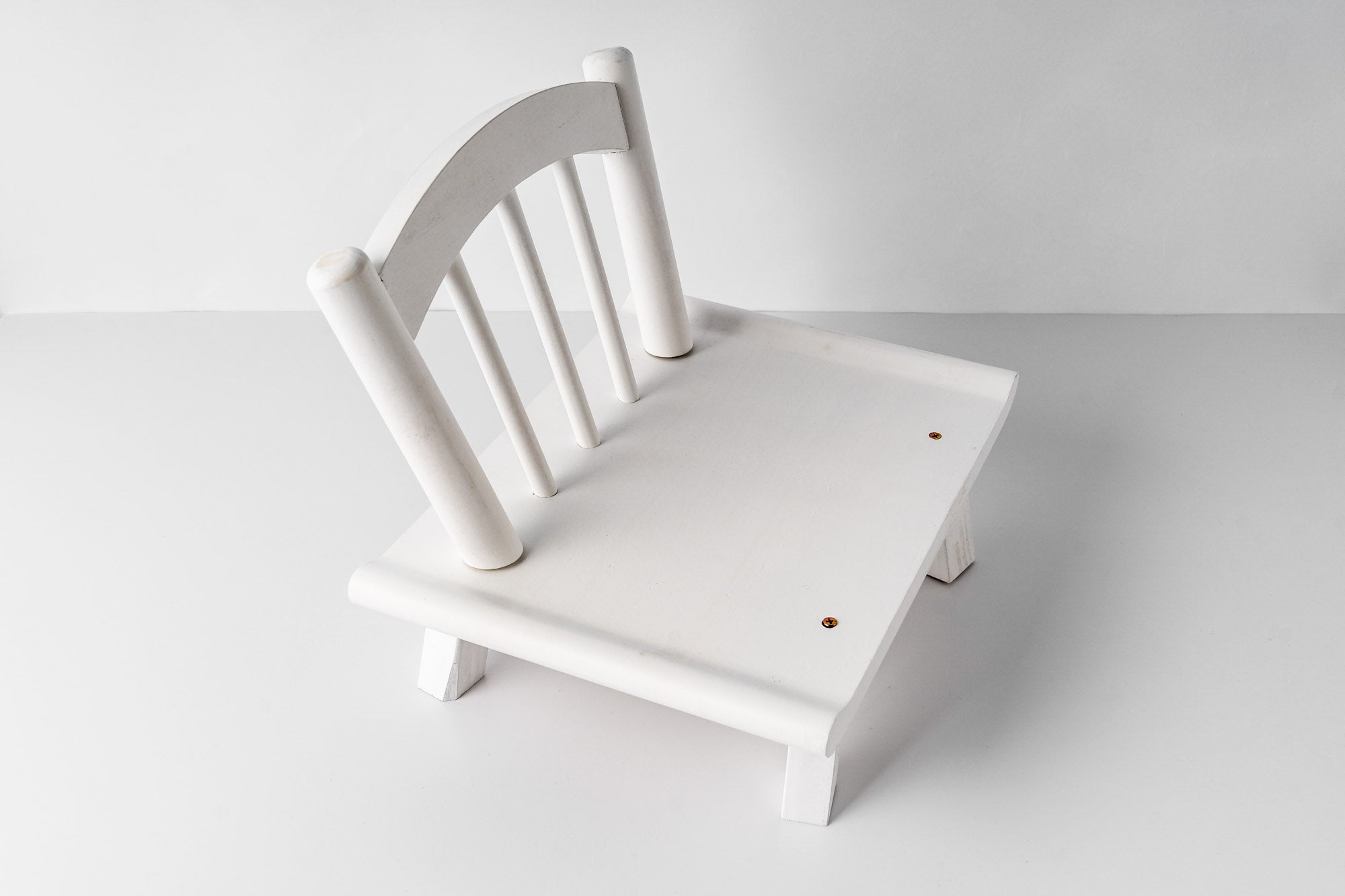 Kate Newborn White Wooden Chair Photography Props