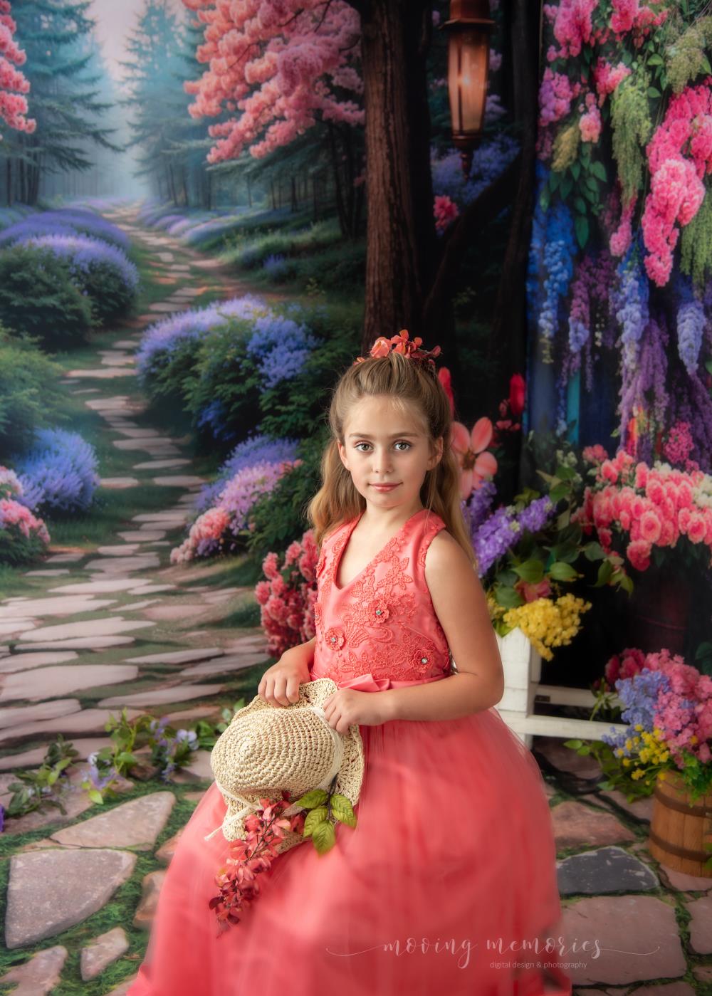 Kate Spring Flowers Forest Path Room Set