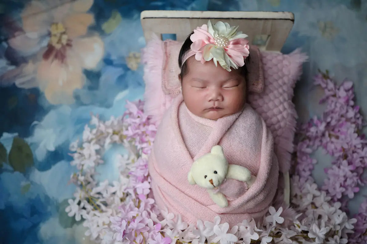 Kate Fine Art Dark Floral Backdrop Designed by GQ