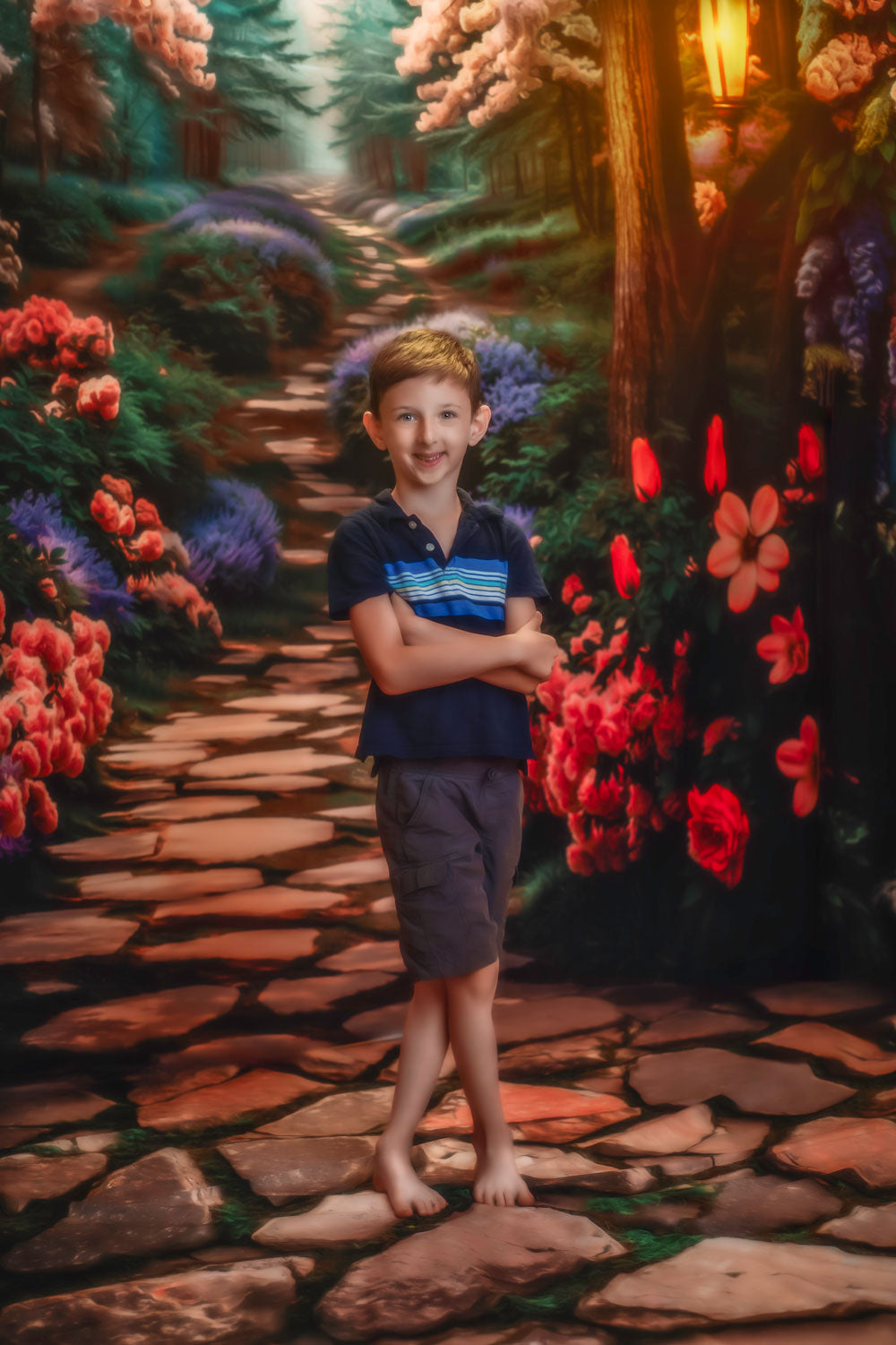 Kate Spring Flowers Forest Path Room Set