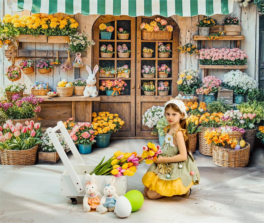 Valentine's Pink Candy House Foto Achtergrond Designed by Mini MakeBelieve