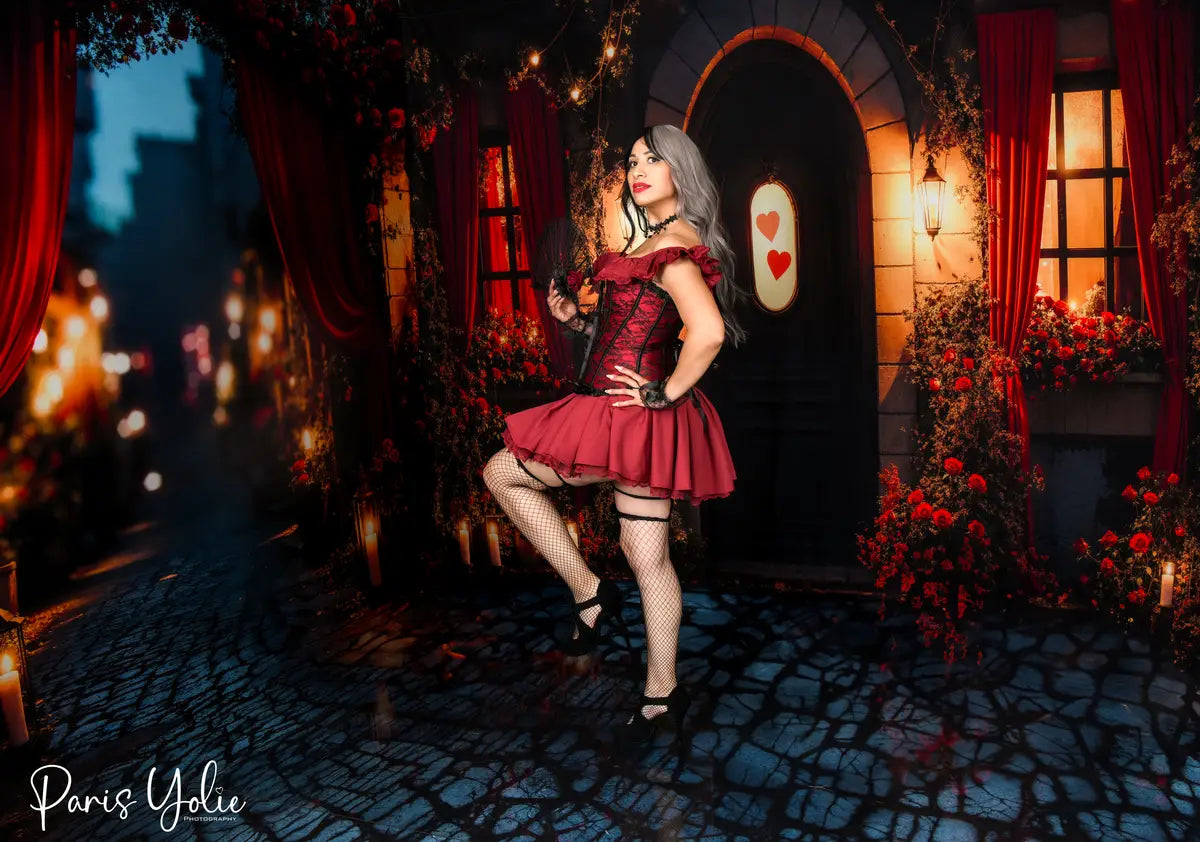 Set di Fiori Romantico per la Porta di San Valentino