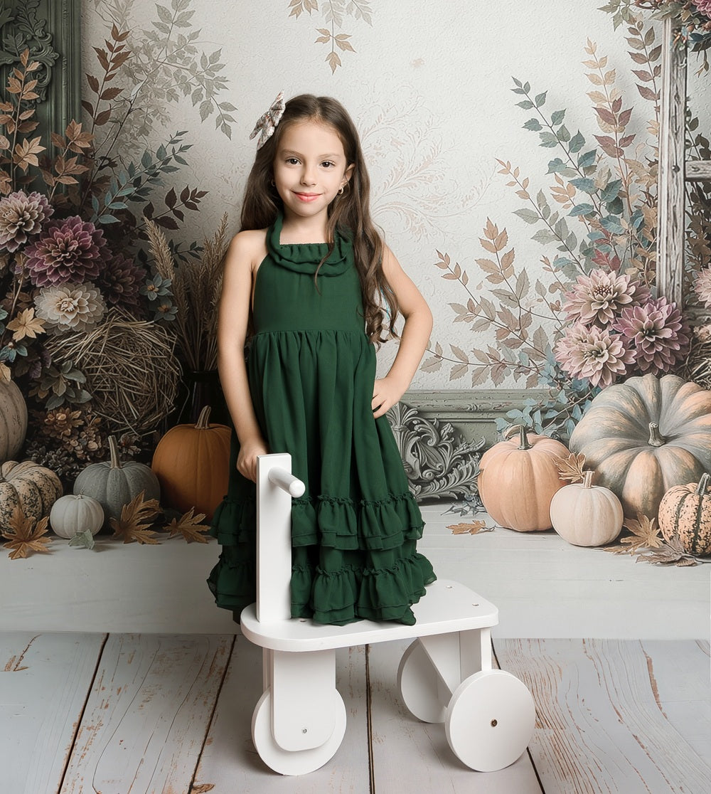 Kate 'Nordic Rider' Vintage White Wooden Tricycle | Sitter & Birthday Photo Prop