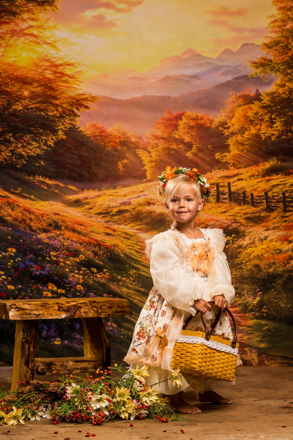 Valentine's Pink Candy House Foto Achtergrond Designed by Mini MakeBelieve