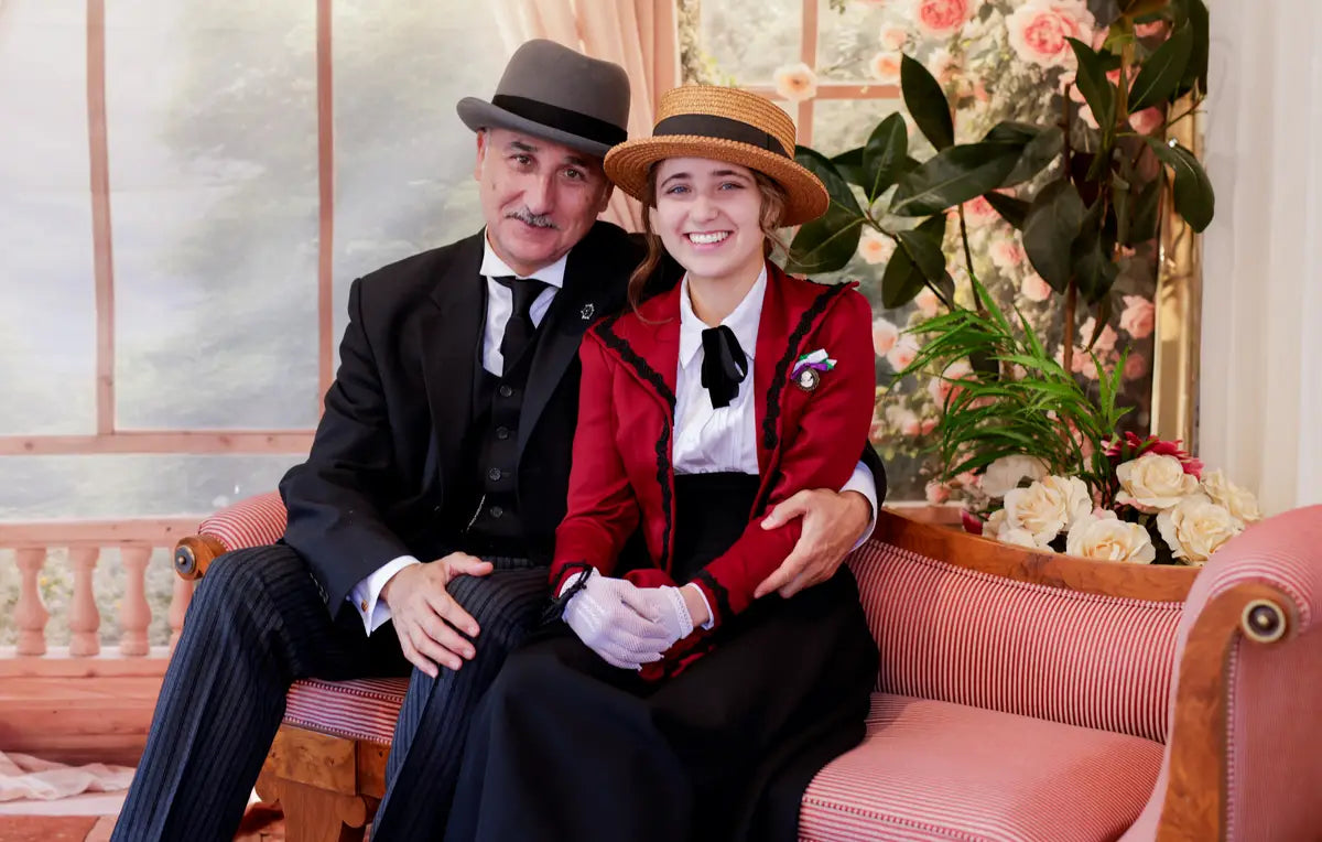 Kate Spring Pink Flowers Window Room Backdrop+Distressed Brick Floor Backdrop