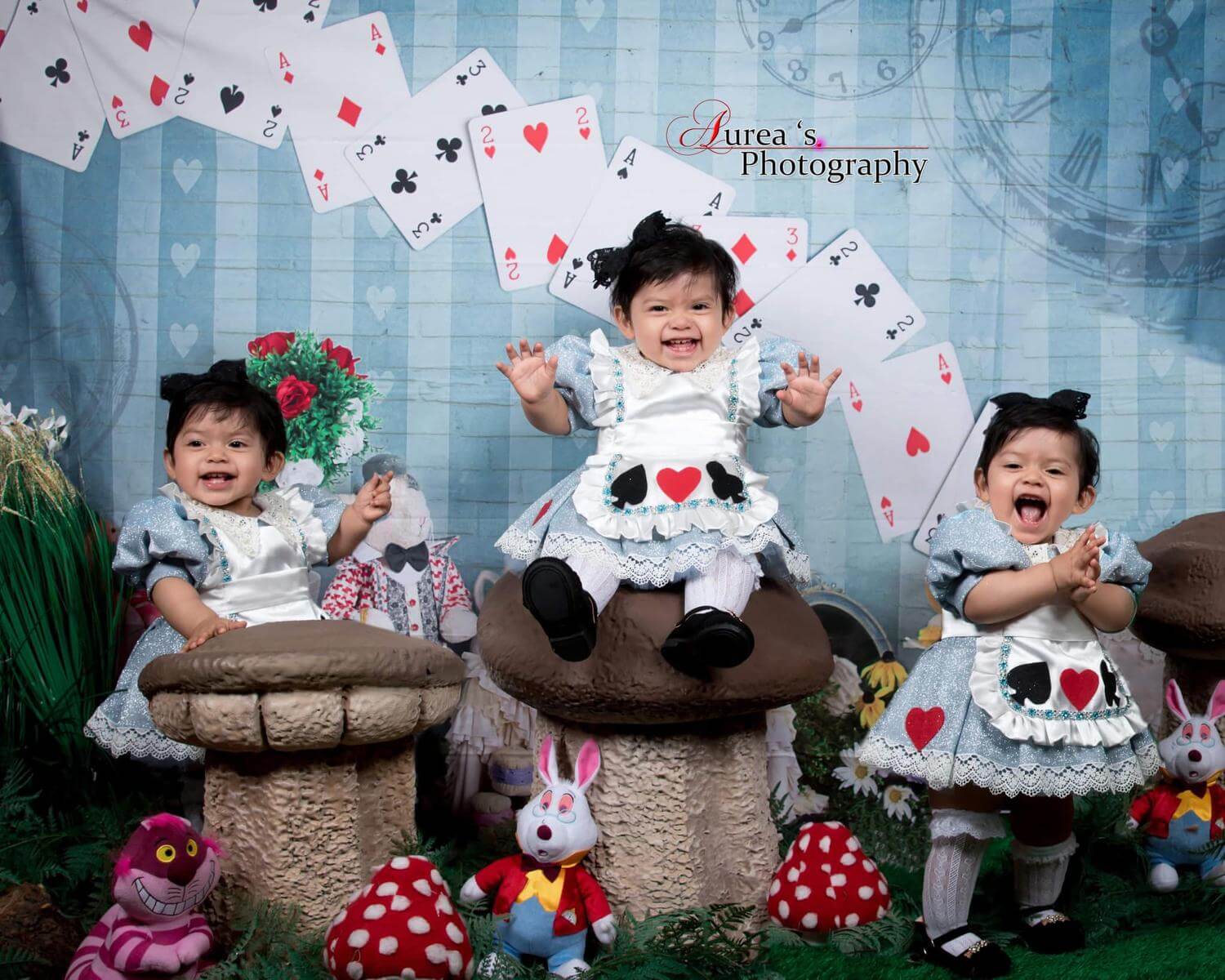 Kate Tea Party with Alice Backdrop Designed by Mandy Ringe Photography - Kate Backdrop