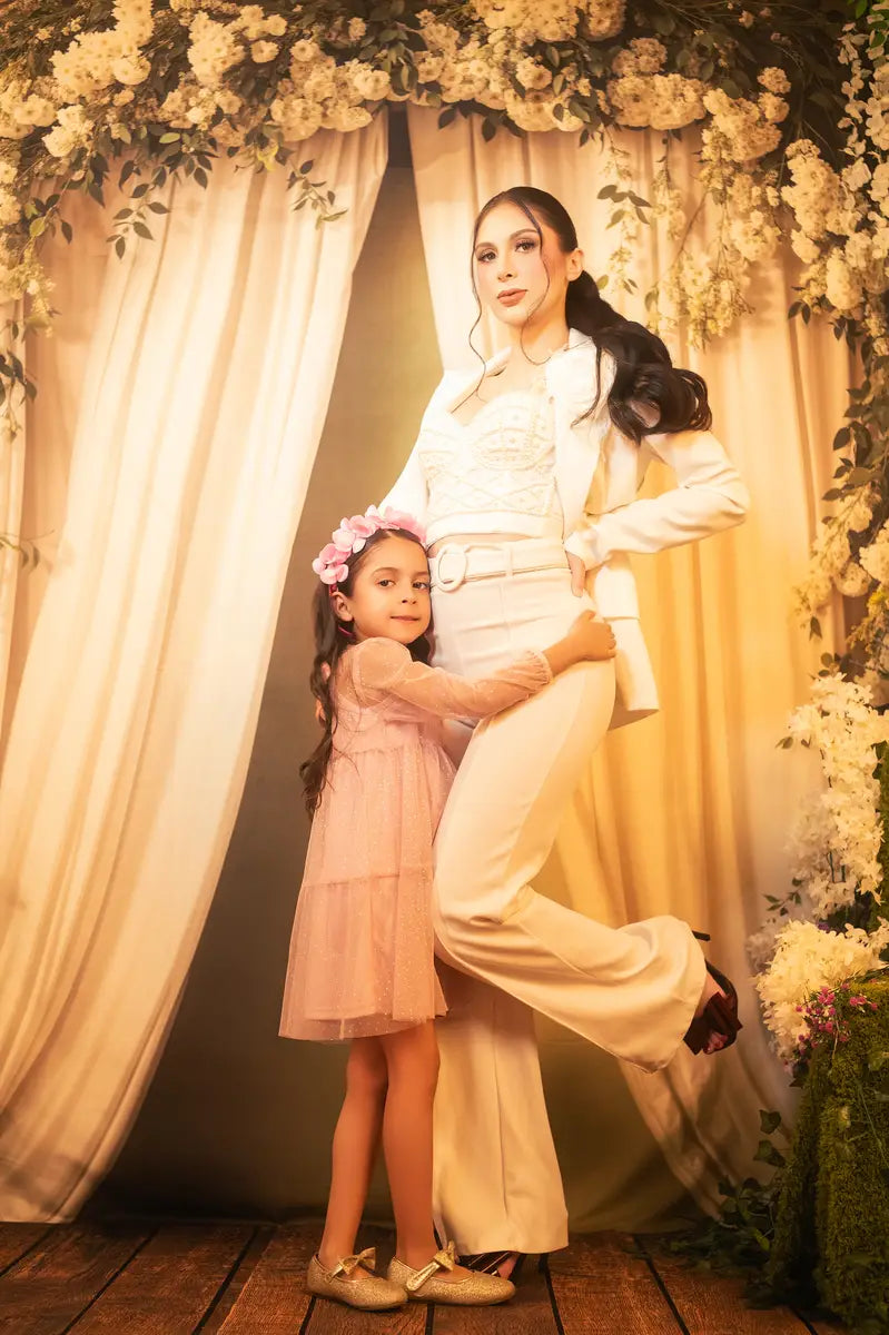 Cortina de flores de primavera diseñada por Emetselch