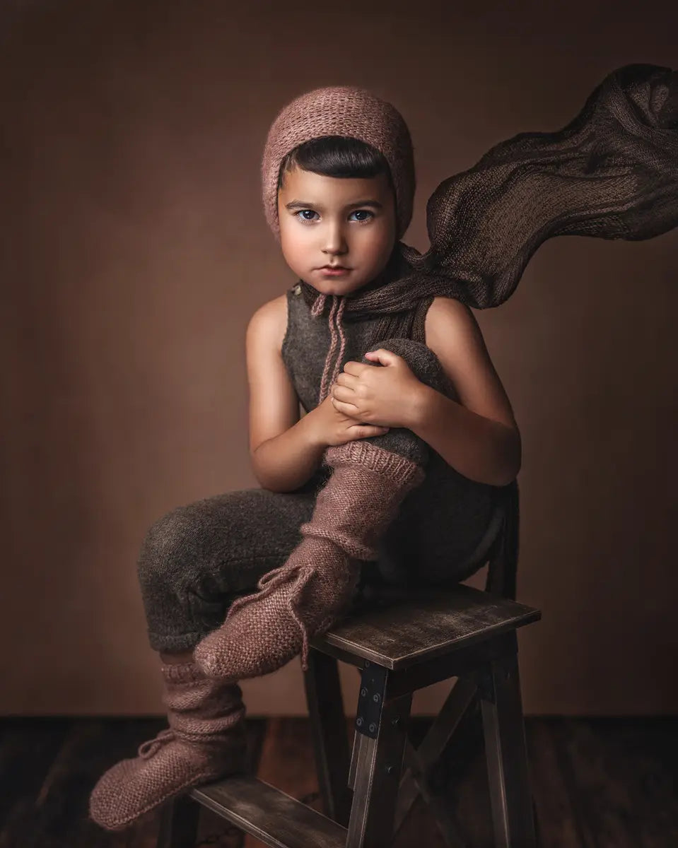 Kate Abstract texture beige a little green color Maternity/family photo Backdrop - Kate Backdrop